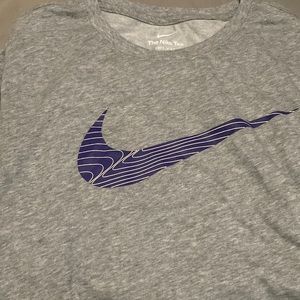 Large Nike Dri-Fit (Grey/Blue) ⭐️NEW WITH TAGS⭐️